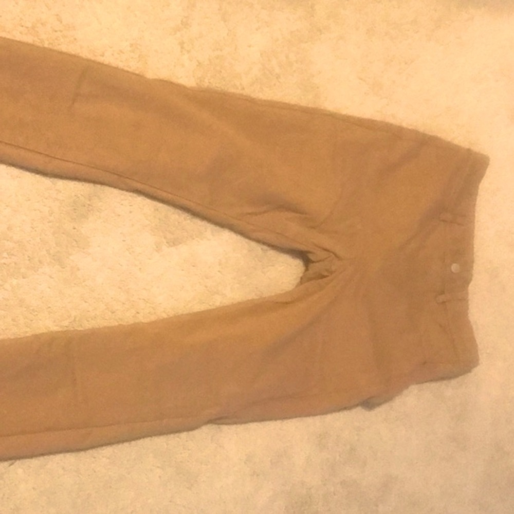 Uniqlo heat tech jeggings (beige/khaki color)